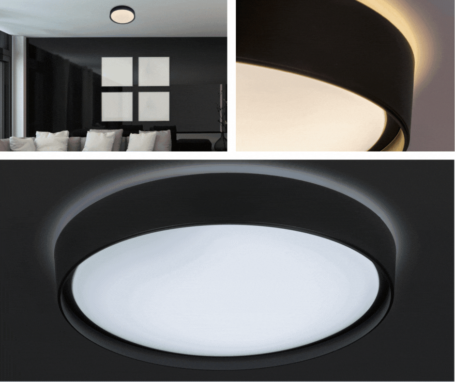 LED lights at the heart of the party. Bright and colorful advantages of LED ceiling lights.