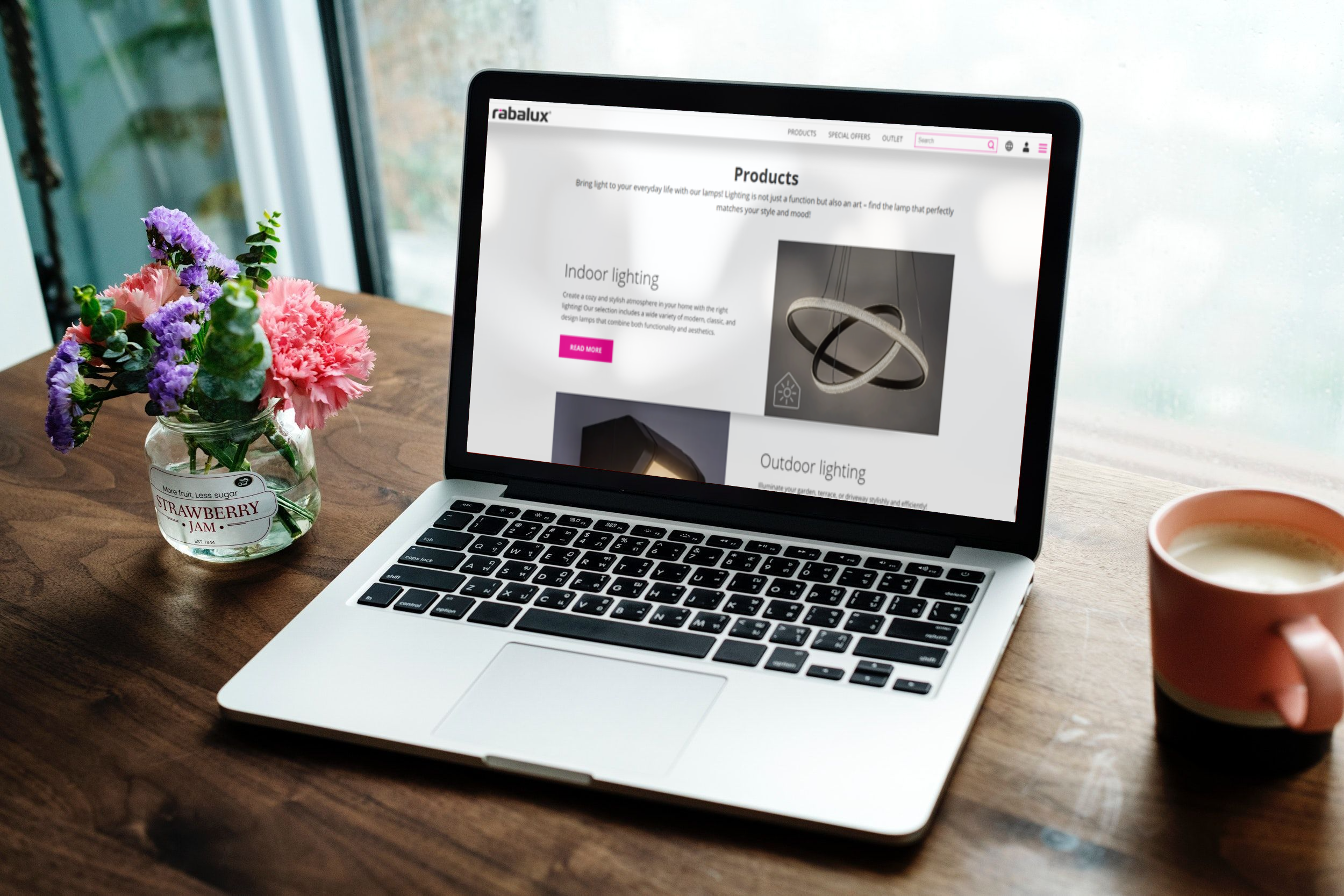 Search, get ideas and find the perfect lamp - Rábalux website has been renewed!